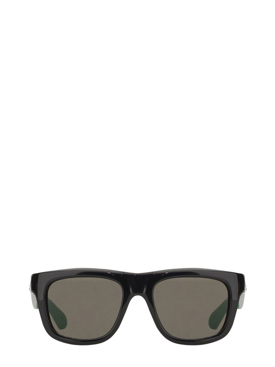 Explore the authentic Bottega Veneta unisex SQUARE INJECTED SUNGLASSES in Black