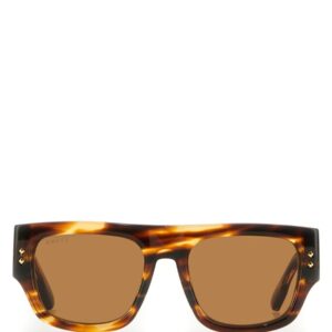 Discover the authentic Gucci women's SQUARE SUNGLASSES in Brown