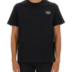 Discover the authentic A.P.C. men's STANDARD T-SHIRT in Black