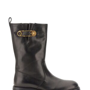 Discover the authentic Versace women's STIVALE SAFETY PIN in Black