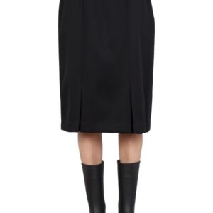 Refresh your wardrobe with the RAF SIMONS women's STRAIGHT CUT SKIRT in Black
