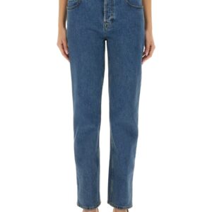 Refresh your wardrobe with the Burberry women's STRAIGHT FIT JEANS in DENIM