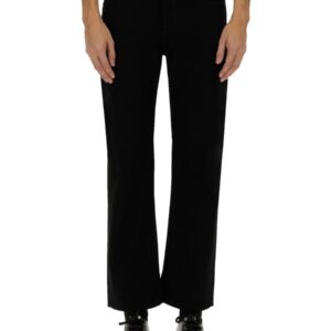 Explore the authentic Alexander Mcqueen men's STRAIGHT LEG JEANS in Black