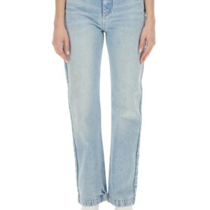 Explore the authentic stella mccartney women's STRAIGHT LEG JEANS in DENIM