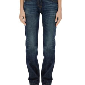 Refresh your wardrobe with the Palm Angels women's STRAIGHT LEG JEANS in Blue