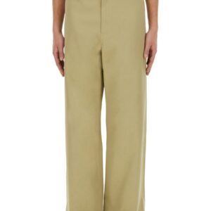 Elevate your look with the Burberry men's STRAIGHT LEG PANTS in beige