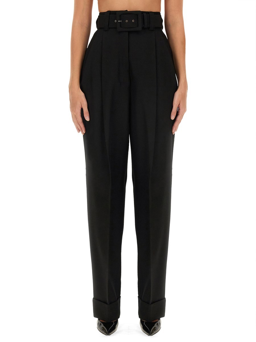 Discover the authentic Max Mara women's STREET PIANO PANTS in Black