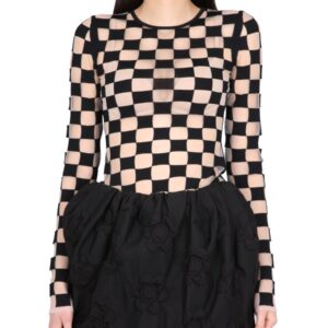 Refresh your wardrobe with the Max Mara women's STRETCH VISCOSE JERSEY in Black