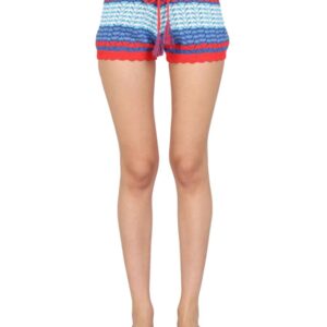Explore the authentic GALLO 1927 women's STRIPED PATTERN SHORTS in MULTICOLOUR