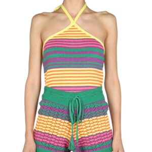 Explore the authentic GALLO 1927 women's STRIPED PATTERN TOP in MULTICOLOUR