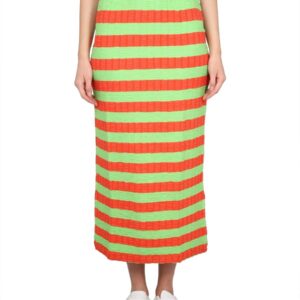 Refresh your wardrobe with the SUNNEI women's STRIPED SKIRT in MULTICOLOUR
