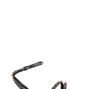 Discover the authentic Alexander Mcqueen women's STUDDED SANDALS in Black