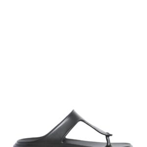 Discover the authentic Stuart Weitzman women's STUFLEX T-STRAP SLIDE SANDAL in Black