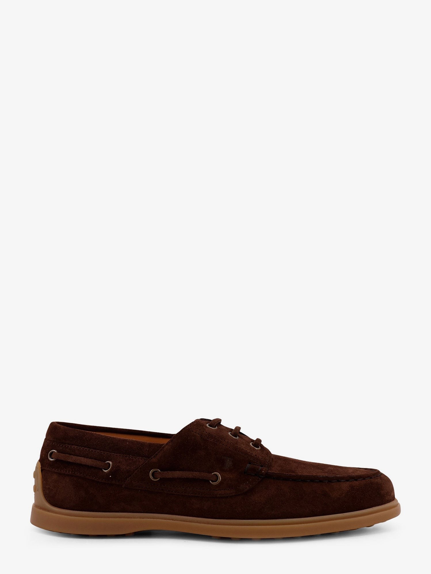 Discover the authentic TOD'S men's Suede loafers in Marrone
