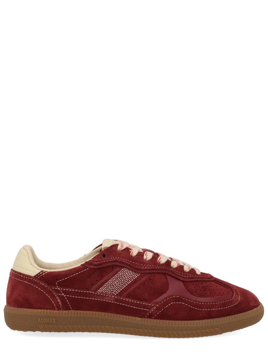 Elevate your look with the ALOHAS women's SUEDE SNEAKER in Brown