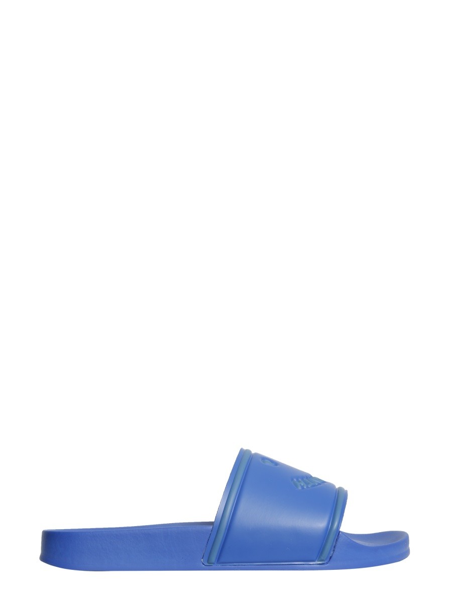 Explore the authentic PS BY PAUL SMITH men's SUMMIT SLIDE SANDALS in Blue