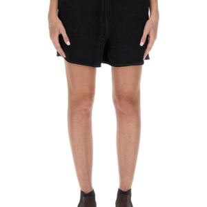 Refresh your wardrobe with the GANNI women's SWEAT SHORTS. in Black