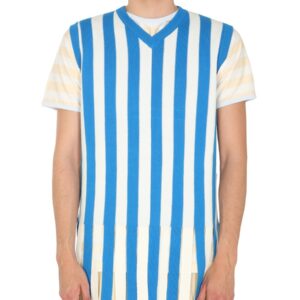 Shop the authentic SUNNEI X ELEONORA BONUCCI men's SWEATER WITH STRIPED PATTERN in MULTICOLOUR