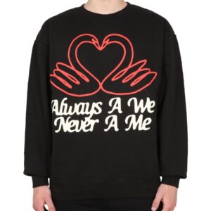 Elevate your look with the MARKET men's SWEATSHIRT ALWAYS A WE in Grey
