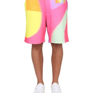 Refresh your wardrobe with the Moschino men's SWEATSHIRT BERMUDA in MULTICOLOUR
