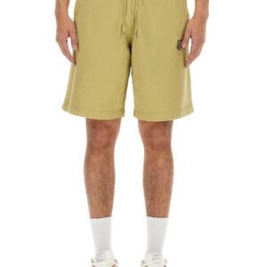 Refresh your wardrobe with the Maison Kitsune men's SWEATSHIRT BERMUDA in beige