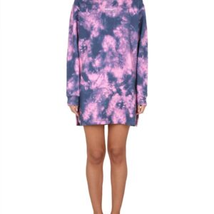 Discover the authentic Off-white women's SWEATSHIRT DRESS in Pink