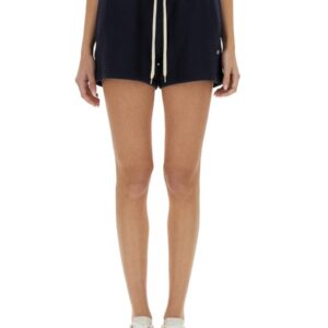 Discover the authentic Autry women's SWEATSHIRT SHORTS in Blue
