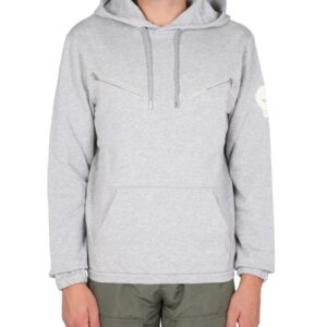 Explore the authentic Alexander Mcqueen men's SWEATSHIRT WITH EMBROIDERED SKULL in Grey