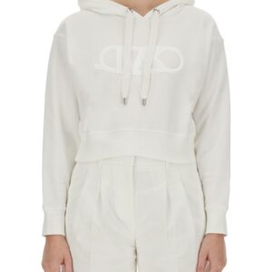 Explore the authentic MICHAEL BY MICHAEL KORS women's SWEATSHIRT WITH LOGO in White