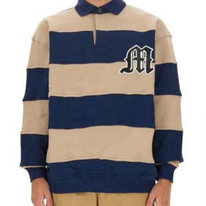 Refresh your wardrobe with the msgm men's SWEATSHIRT WITH LOGO in MULTICOLOUR