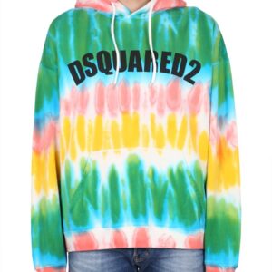 Explore the authentic Dsquared2 men's SWEATSHIRT WITH LOGO in MULTICOLOUR