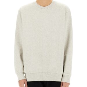 Discover the authentic A.P.C. men's SWEATSHIRT WITH LOGO in Grey