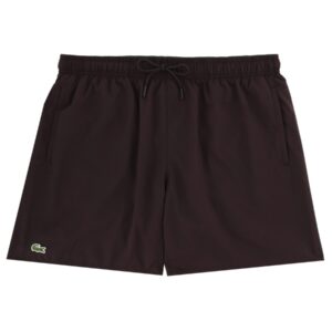 Refresh your wardrobe with the Lacoste men's SWIMSUIT WITH LOGO in Brown