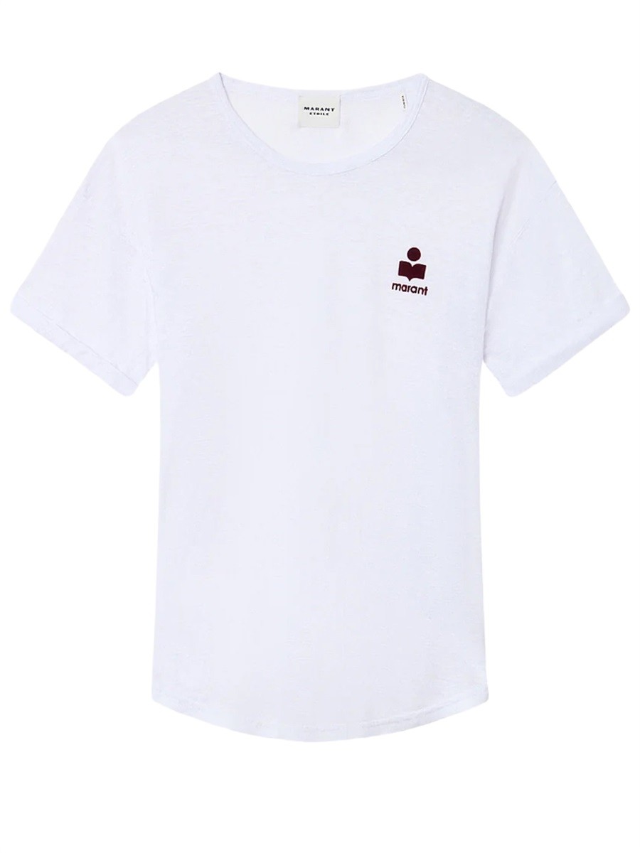 Refresh your wardrobe with the MARANT ETOILE women's T-SHIRT "KOLDIA" in White