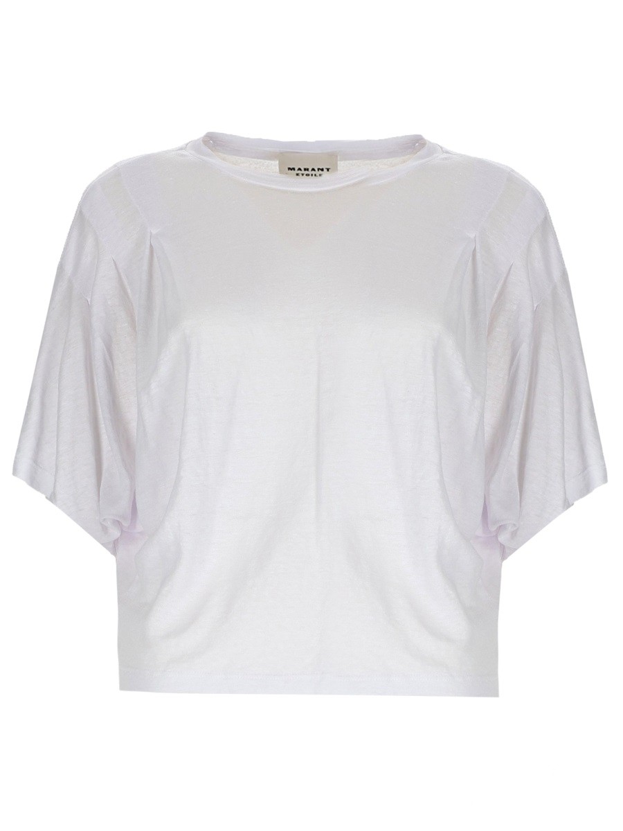 Refresh your wardrobe with the MARANT ETOILE women's T-SHIRT "KYANZA" in White