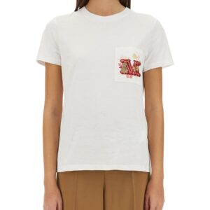 Refresh your wardrobe with the Max Mara women's T-SHIRT "NUNZIO" in White