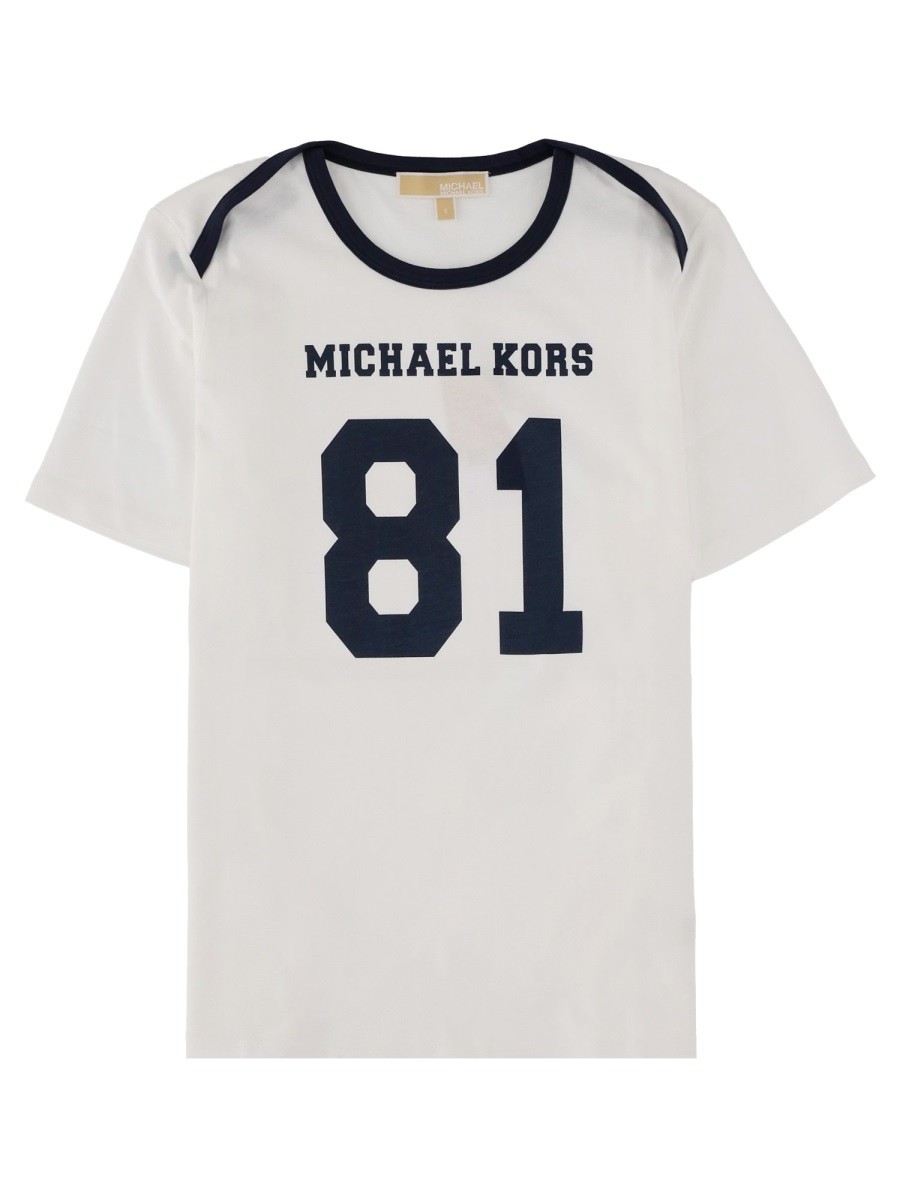 Explore the authentic MICHAEL BY MICHAEL KORS women's T-SHIRT WITH LOGO in White