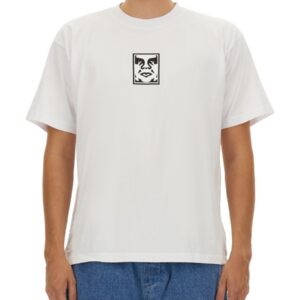 Discover the authentic OBEY men's T-SHIRT WITH LOGO in White