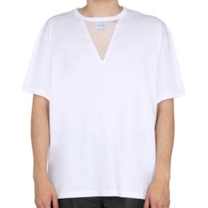Elevate your look with the RAF SIMONS men's T-SHIRT WITH LOGO in White