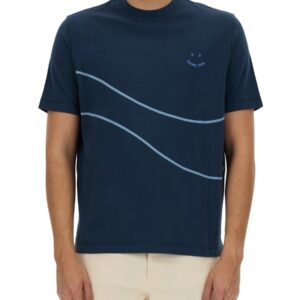Explore the authentic PS BY PAUL SMITH men's T-SHIRT WITH PRINT in MULTICOLOUR