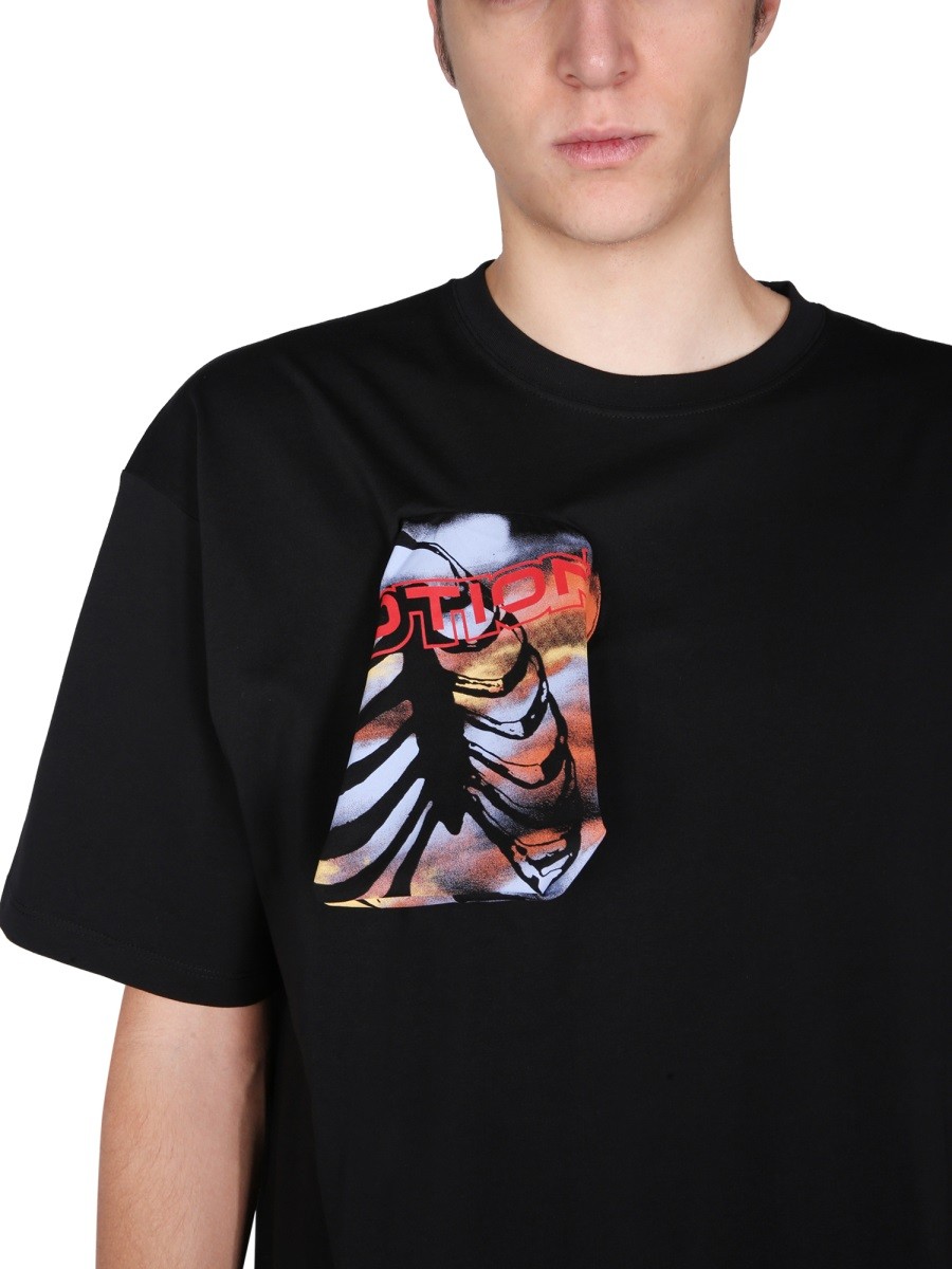 T-SHIRT WITH PRINTED DETAILS - Image 4