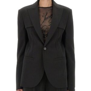 Explore the authentic JEAN PAUL GAULTIER women's TAILORED JACKET in Black