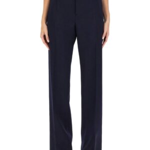 Elevate your look with the Bottega Veneta women's TAILORED PANTS in Blue