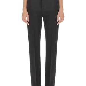 Refresh your wardrobe with the Bottega Veneta women's TAILORED PANTS in Black