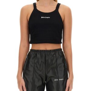 Discover the authentic Palm Angels women's TANK TOP in Black