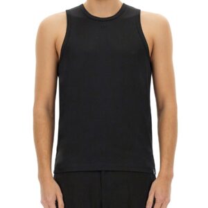 Refresh your wardrobe with the COURREGES men's TANK TOP in Black