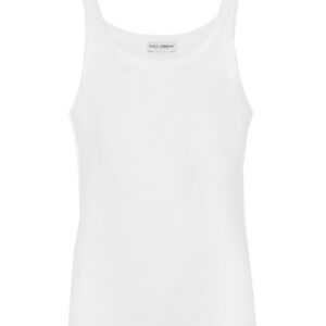 Refresh your wardrobe with the Dolce & Gabbana men's TANK TOP "MARCELLO" in White