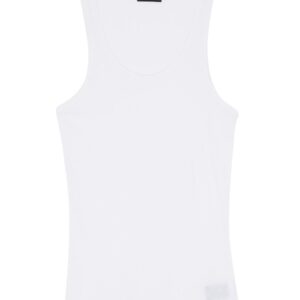 Discover the authentic TOM FORD men's CANOTTA CON LOGO in White