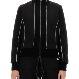 Refresh your wardrobe with the Off-white women's TECHNICAL FABRIC JACKET in Black