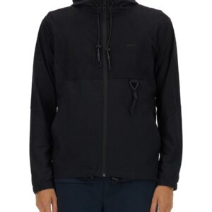 Refresh your wardrobe with the Boss men's TECHNICAL FABRIC SWEATSHIRT in Black